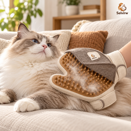 Selvirw™ ShedCapture Grooming Mitt